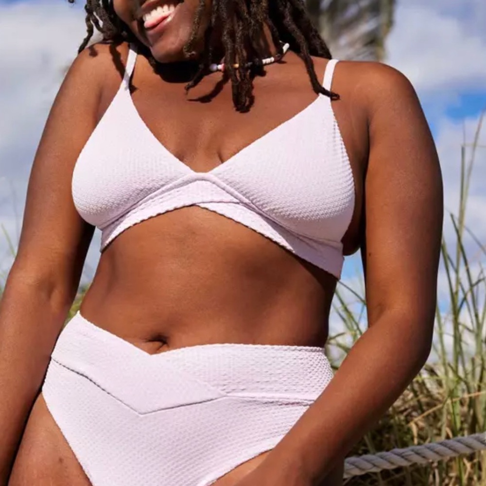NWT AERIE Crossover Bikini Set